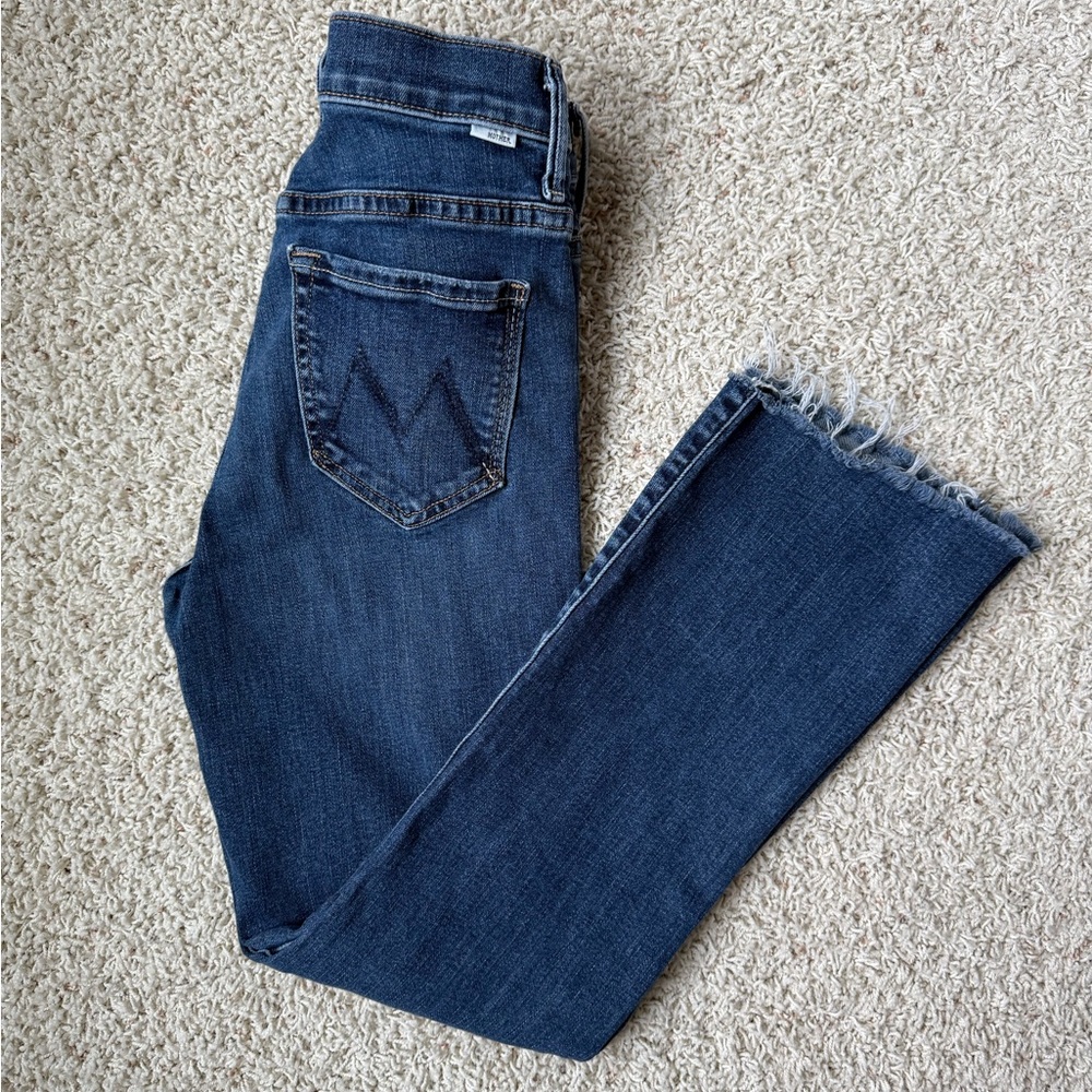 Mother The Insider Crop Step Fray - Teaming Up